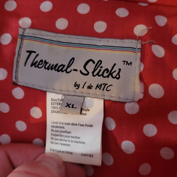 Thermal-Slicks Women's Rain Coat Size XL - Picture 2 of 9